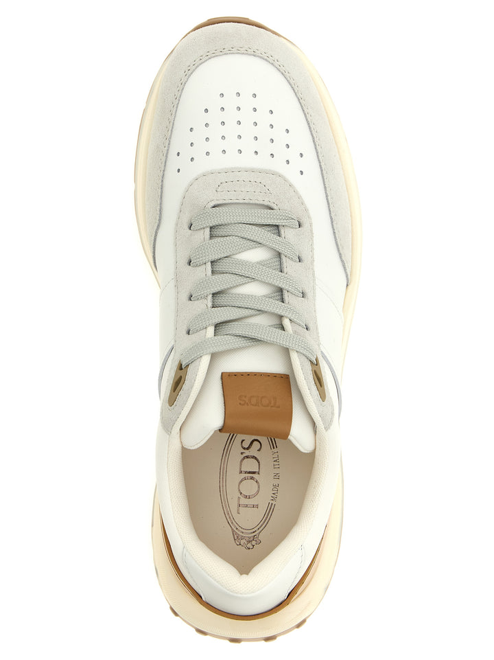 Tod'S Running Sneakers - Bianco | 200fcdec2c0d4caefa7f929752b1aca3de4ad026