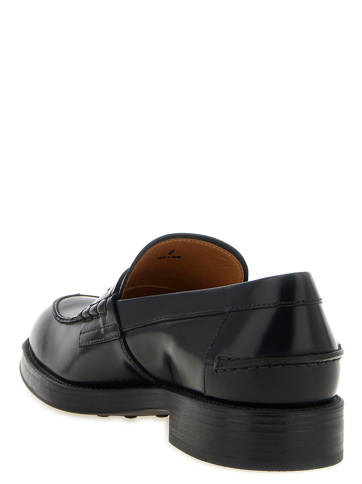 Tod'S Leather Loafers Sneakers - Nero | 0b0a546a4d8278a77054699918a3eb83dd512cce