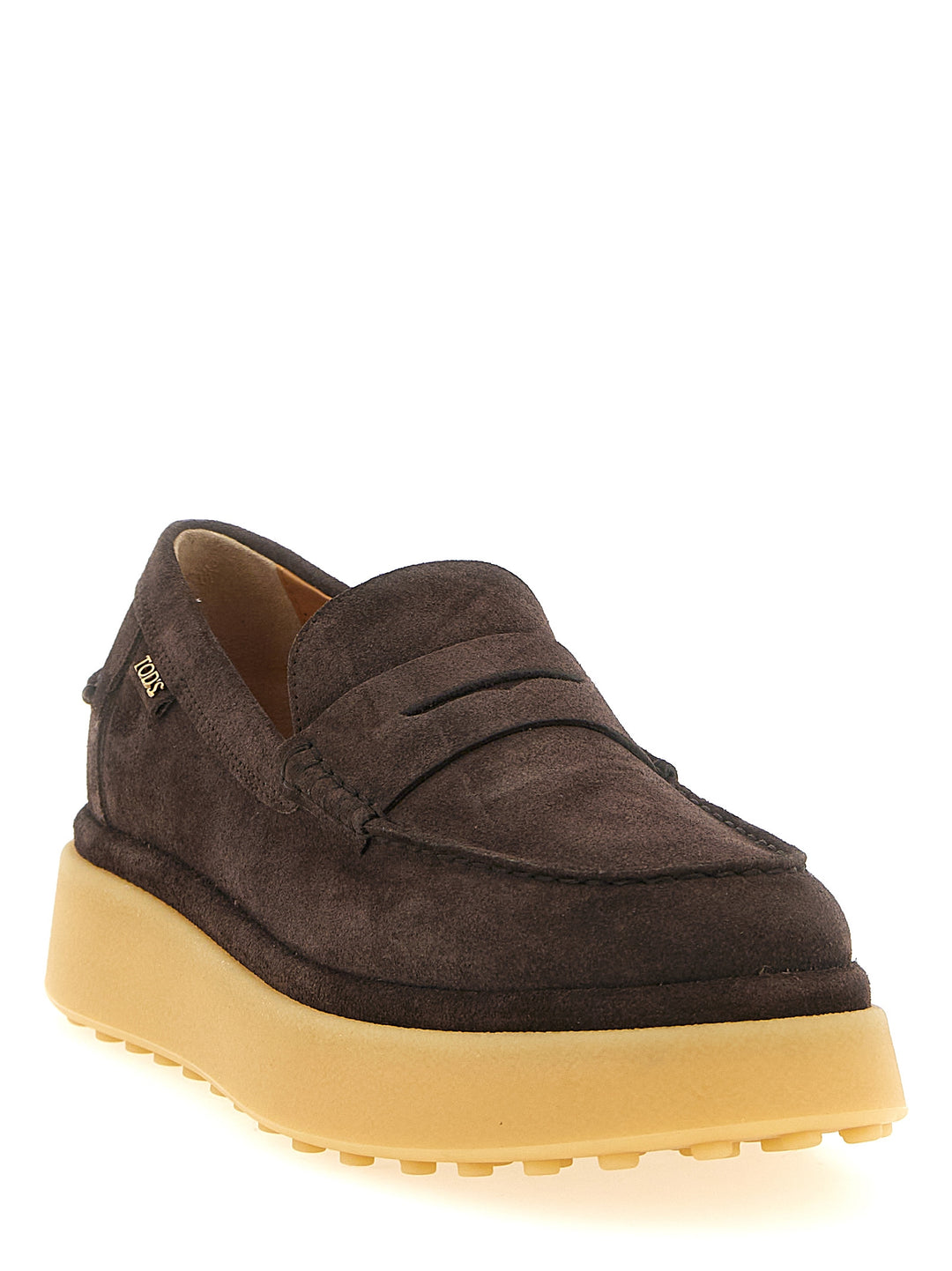 Tod'S Suede Mocassini - Marrone | 31ed87d959f66239e38440747c2db50b205c5760