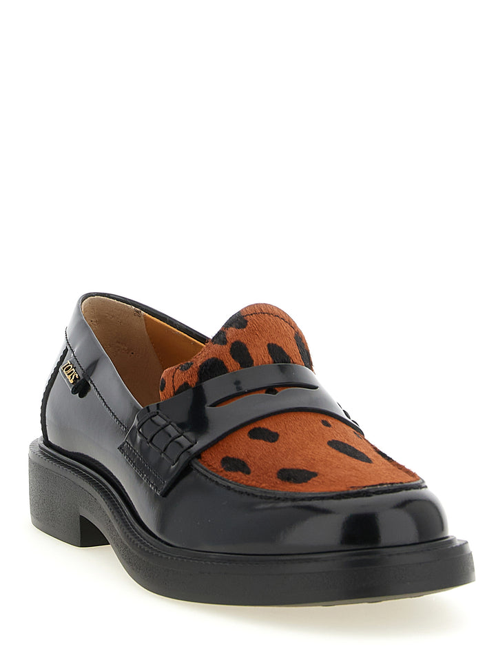 Tod'S Pony Hair Mocassini - Nero | b1b6c206bcbb137472e62d63d60647f238312020