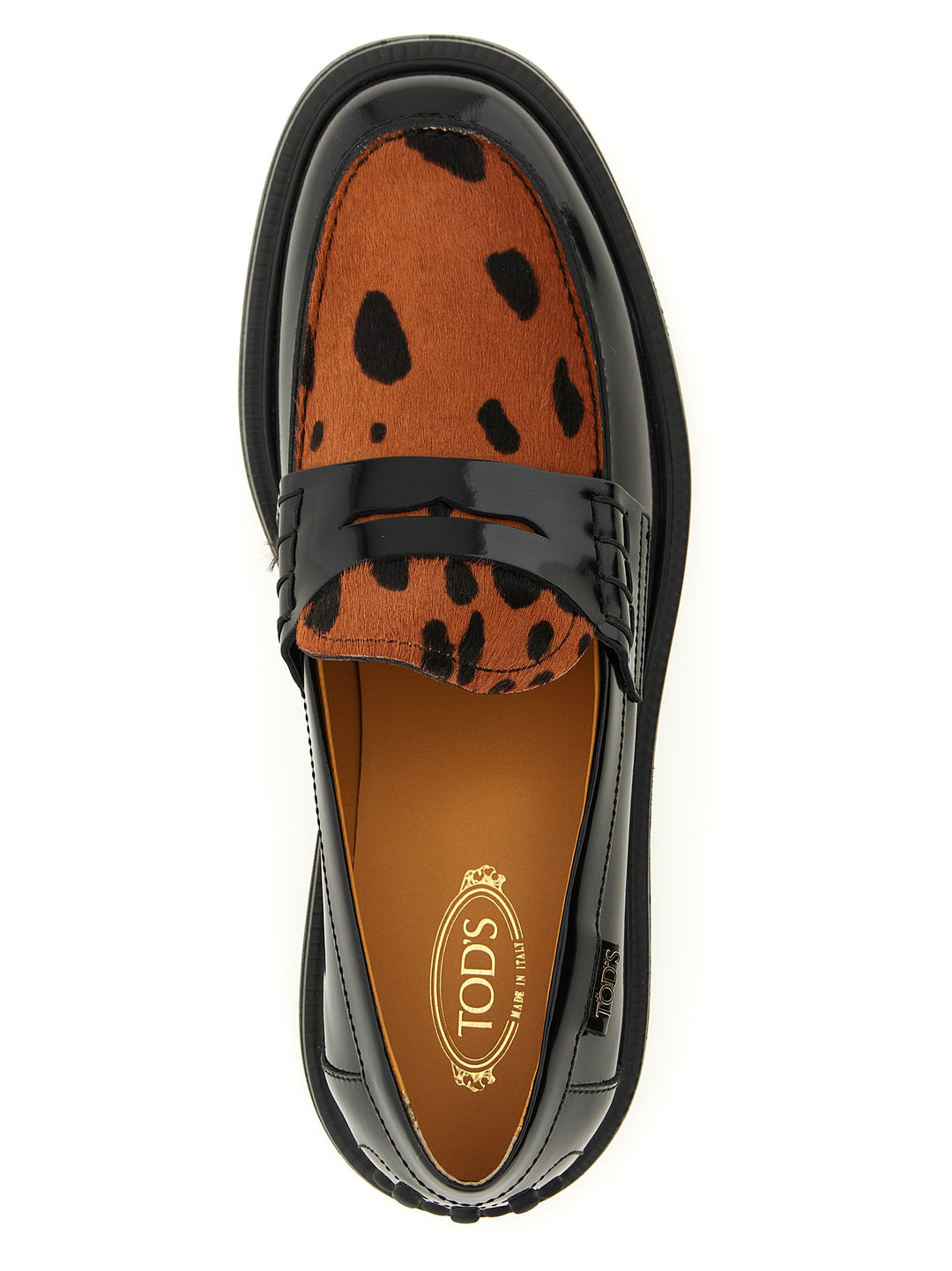 Tod'S Pony Hair Mocassini - Nero | eca42b97258634156ed55ac6a4b2bc711b66b691