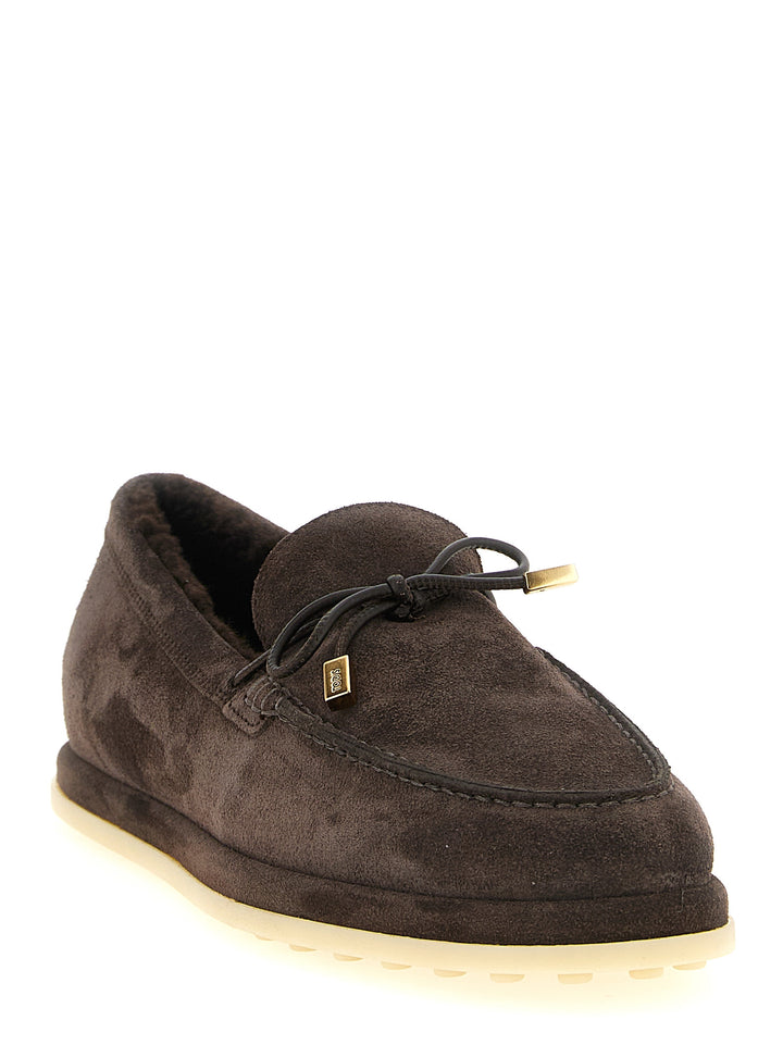 Tod'S Suede Mocassini - Marrone | ef67f30fe38f94803ee835ec8b14fb2065529983
