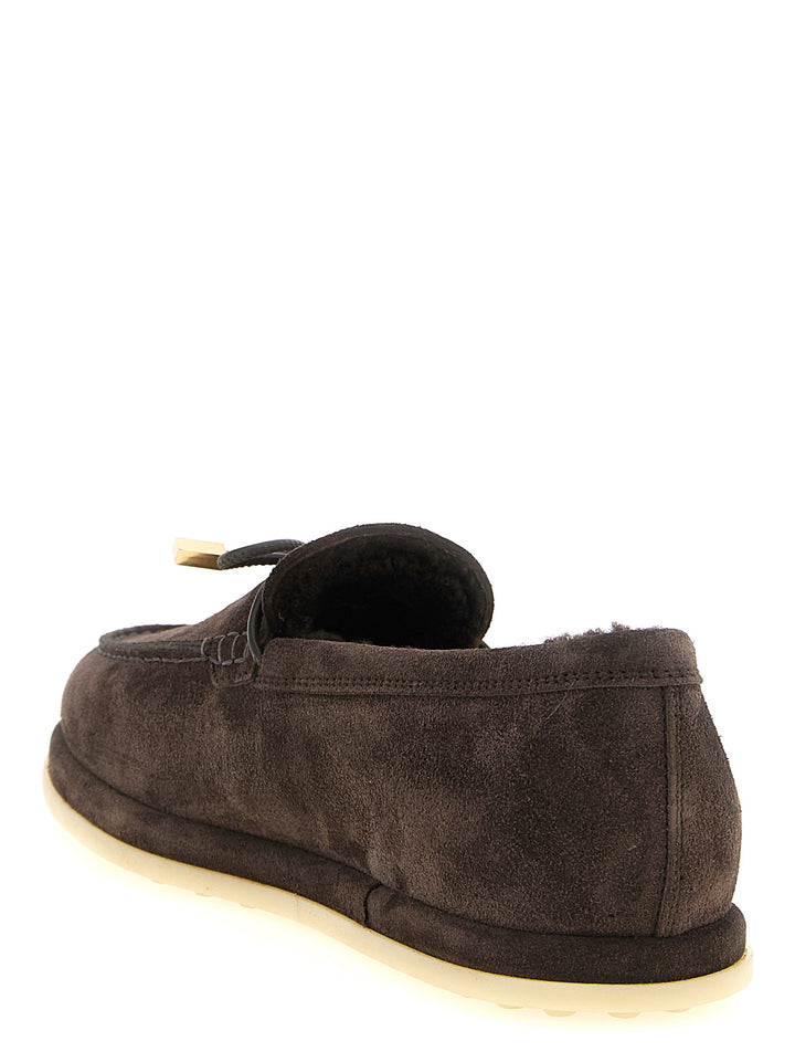Tod'S Suede Mocassini - Marrone | 538602c6ebe9684f84ee05401561ef3f7ce6caf2