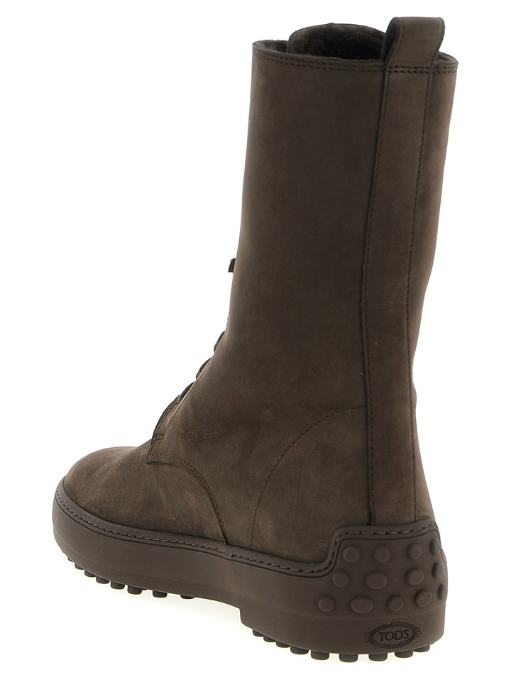 Tod'S Winter Gommino Stivali e Stivaletti - Marrone | 7c60bcadef9b2ef18d61b32d34cf76f80f81ef51