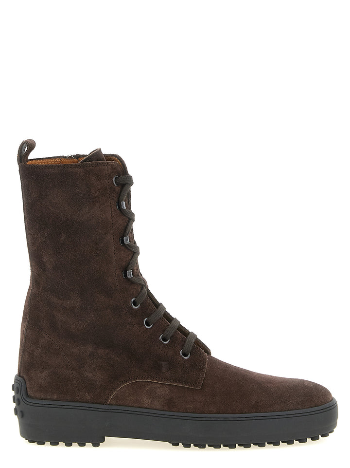 Tod'S Winter Gommino Stivali e Stivaletti - Marrone | 34ff44bbca8e2bd07027c2a744d74f80cac9d14e