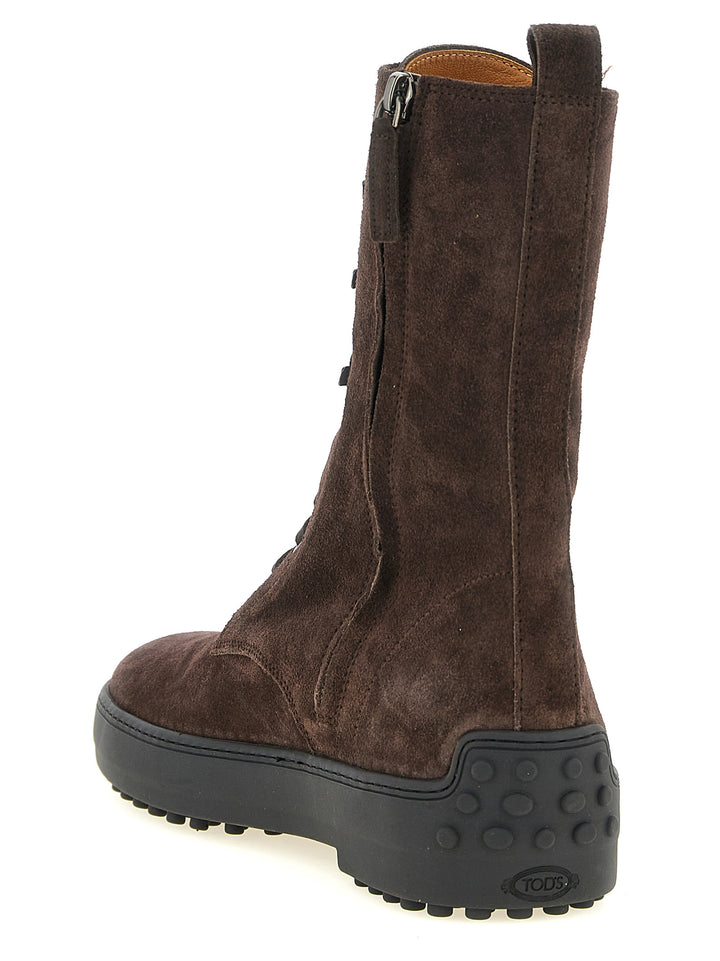 Tod'S Winter Gommino Stivali e Stivaletti - Marrone | c6c28794a126819c8049cad7a60efd4bdeb1f692