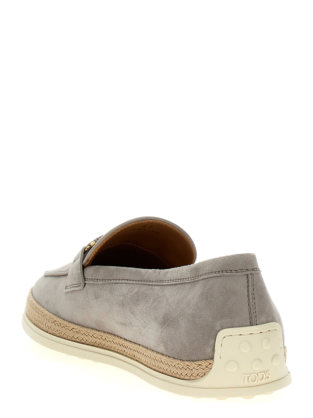 Tod'S Suede Mocassini - Grigio | 490235bbcdea8bcd788c98107989e28f1ae6fa6e