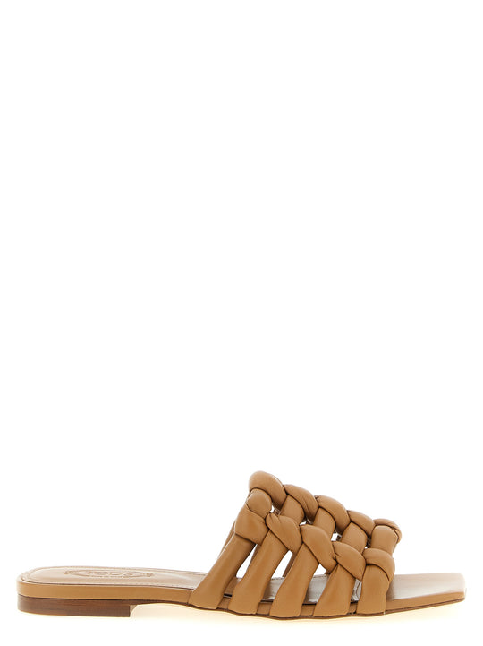 Nappa Sandals Brown