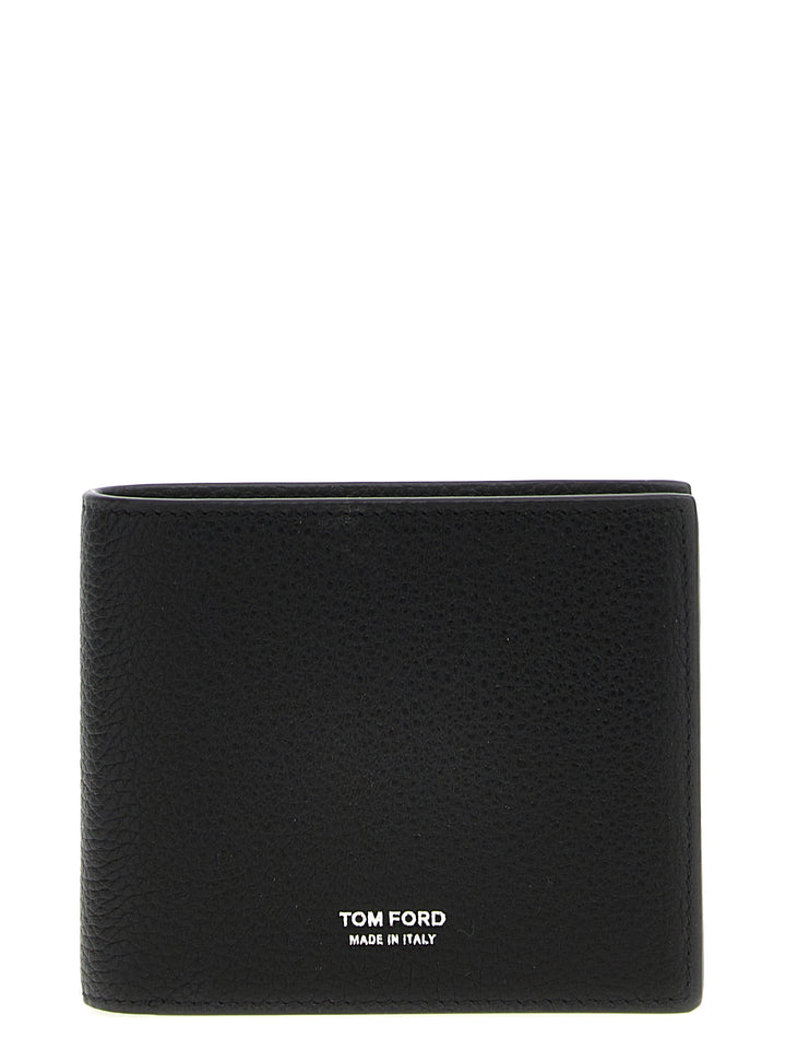 Tom Ford Logo Wallet Portafogli - Nero | 93e1618fb96e378eef1cd195227e4fcc3ba198f4