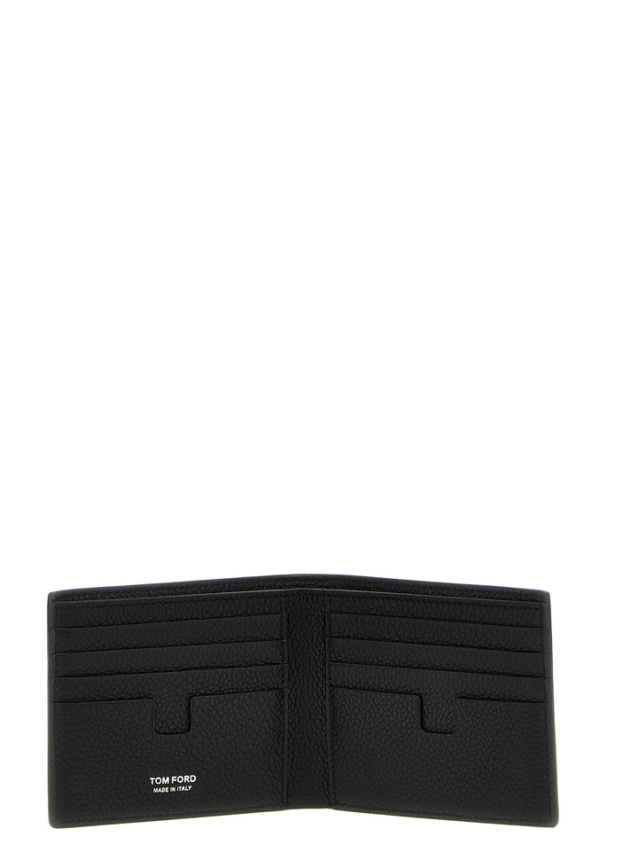 Tom Ford Logo Wallet Portafogli - Nero | 9d4b28fb4ab978b9be11a877f57811e026c3ee5a
