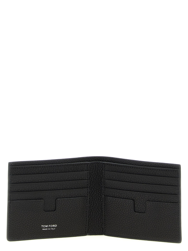 Tom Ford Logo Wallet Portafogli - Nero | f5d8a2e2f19c0c3e7a8e2ed35e4084ee87559eff
