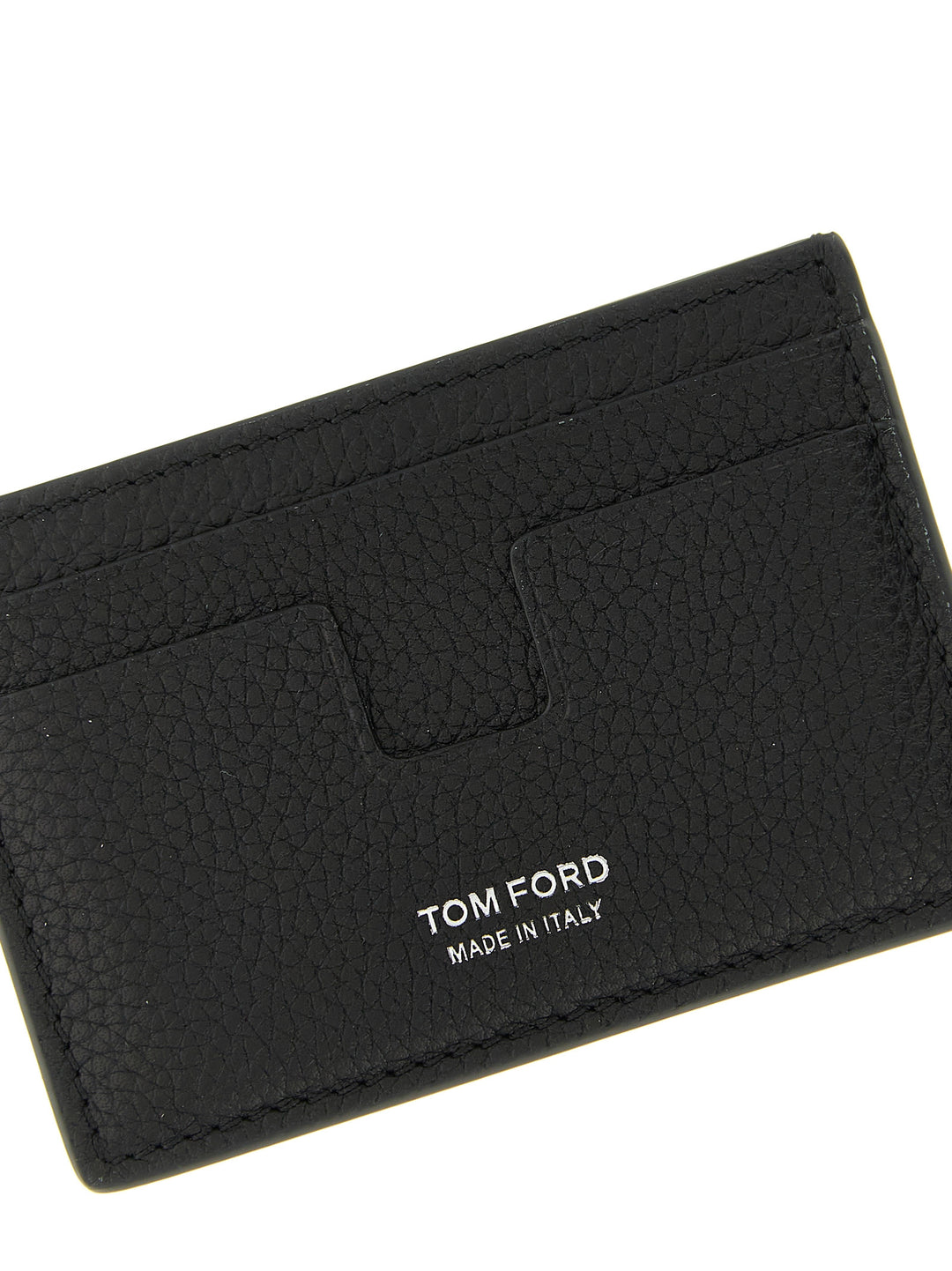 Tom Ford Hammered Card Holder Portafogli - Nero | 07eccd600e78c84c52959986a371b2b51e31a307