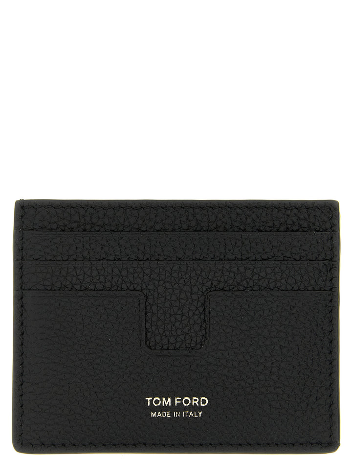 Tom Ford T Line Portafogli - Nero | 8b89b2d74ad7bcdac719a70d15822d1e3f9dcd97