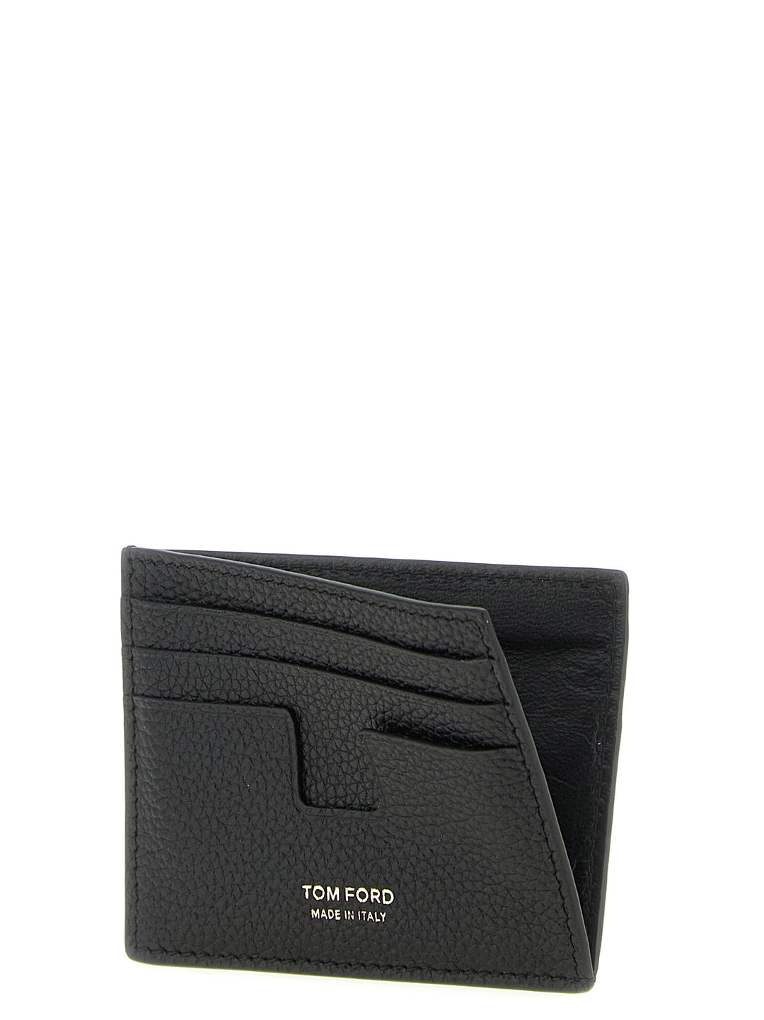 Tom Ford T Line Portafogli - Nero | 9db89b6c3d917736117f425bed401a3201ea1979
