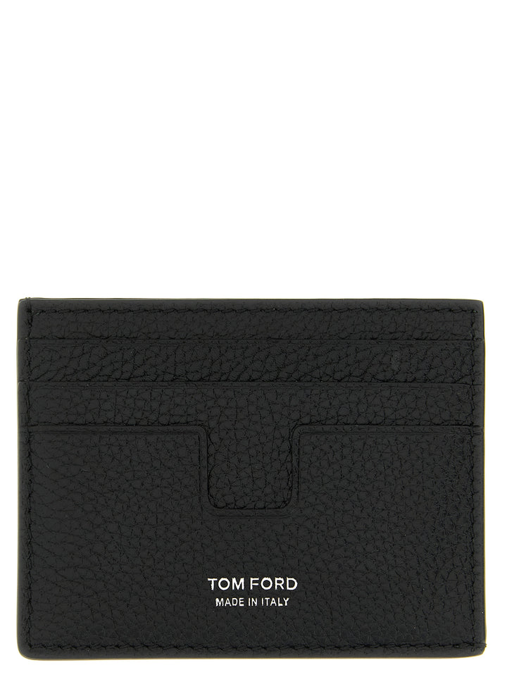 Tom Ford T Line Portafogli - Nero | 44add8238833e3203be726482dac2928fc931ad4