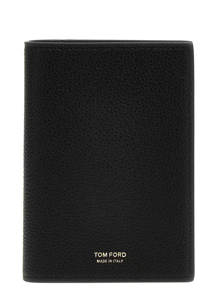 Tom Ford Logo Passport Holder Casa e Lifestyle - Nero | 22edd35dfc35a142b6e64d61948c52b46475d083