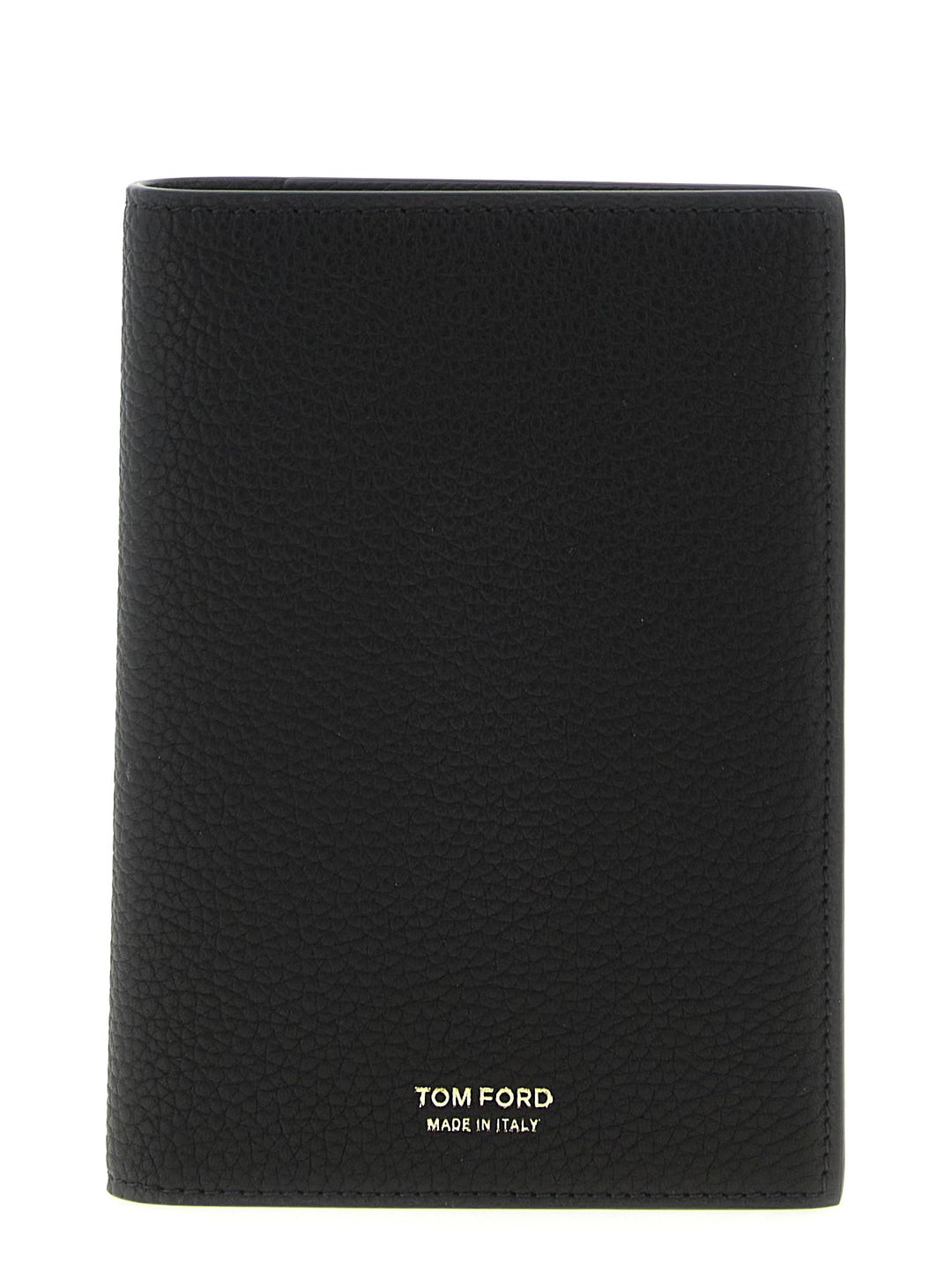 Tom Ford Hammered Passport Holder Portafogli - Nero | 36cf864867e8f283a0cef729c61bba012dbaaa77