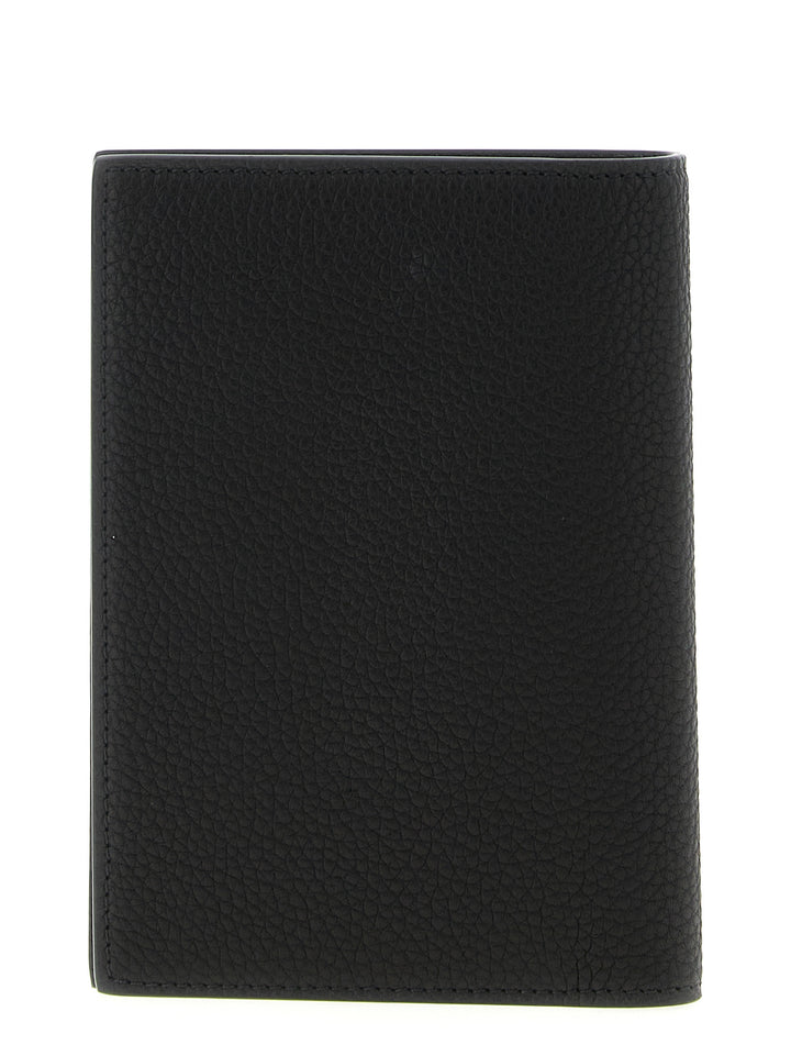 Tom Ford Hammered Passport Holder Portafogli - Nero | 778efbb5bda658e354166065d736ff0147c35228