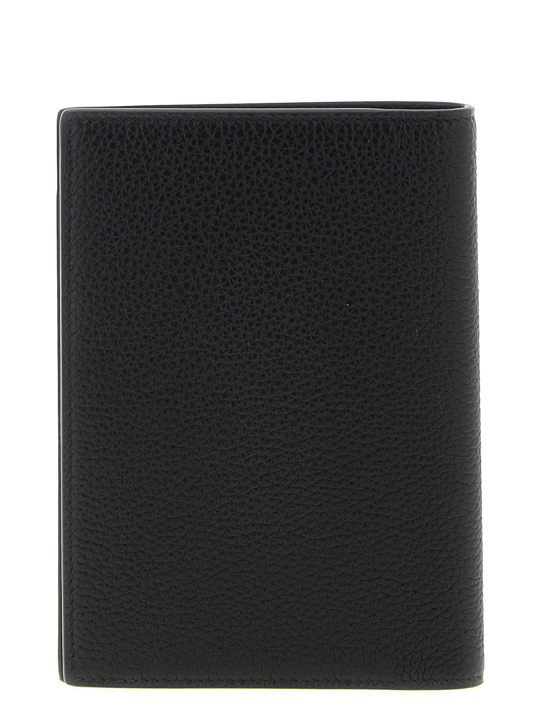 Tom Ford Hammered Leather Passport Holder Portafogli - Nero | 3fbcbb691a0c6a2eb804b4287e32d5c5c1c963d6
