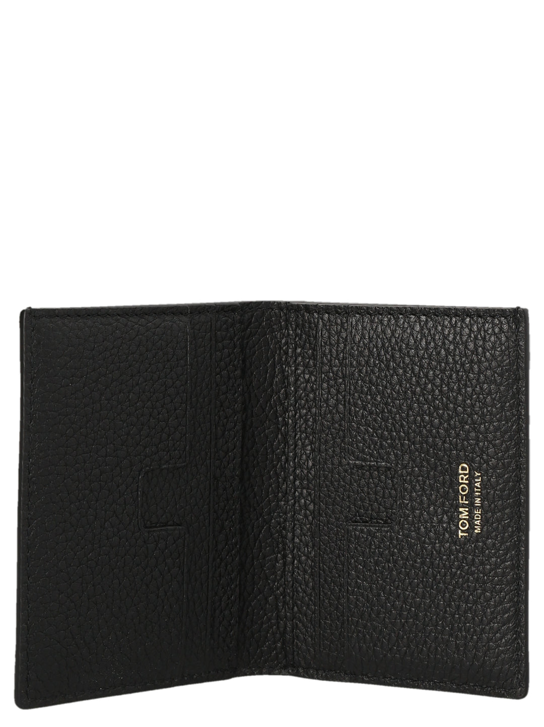 Tom Ford Logo Print Wallet Portafogli - Nero | 5302762652c895bd97df6a76db2a6e1986400339