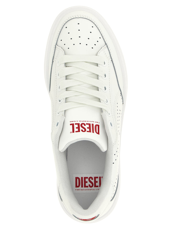 Diesel S-Dakota Low W Sneakers - Bianco | 5aa9095411653e48207d234ed1160c8415d36f0b