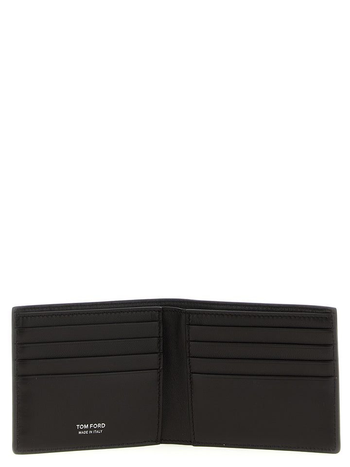 Tom Ford Crocodile Leather Wallet Portafogli - Marrone | 807791f6b881bdaf919f98849ca42d791fc291ee