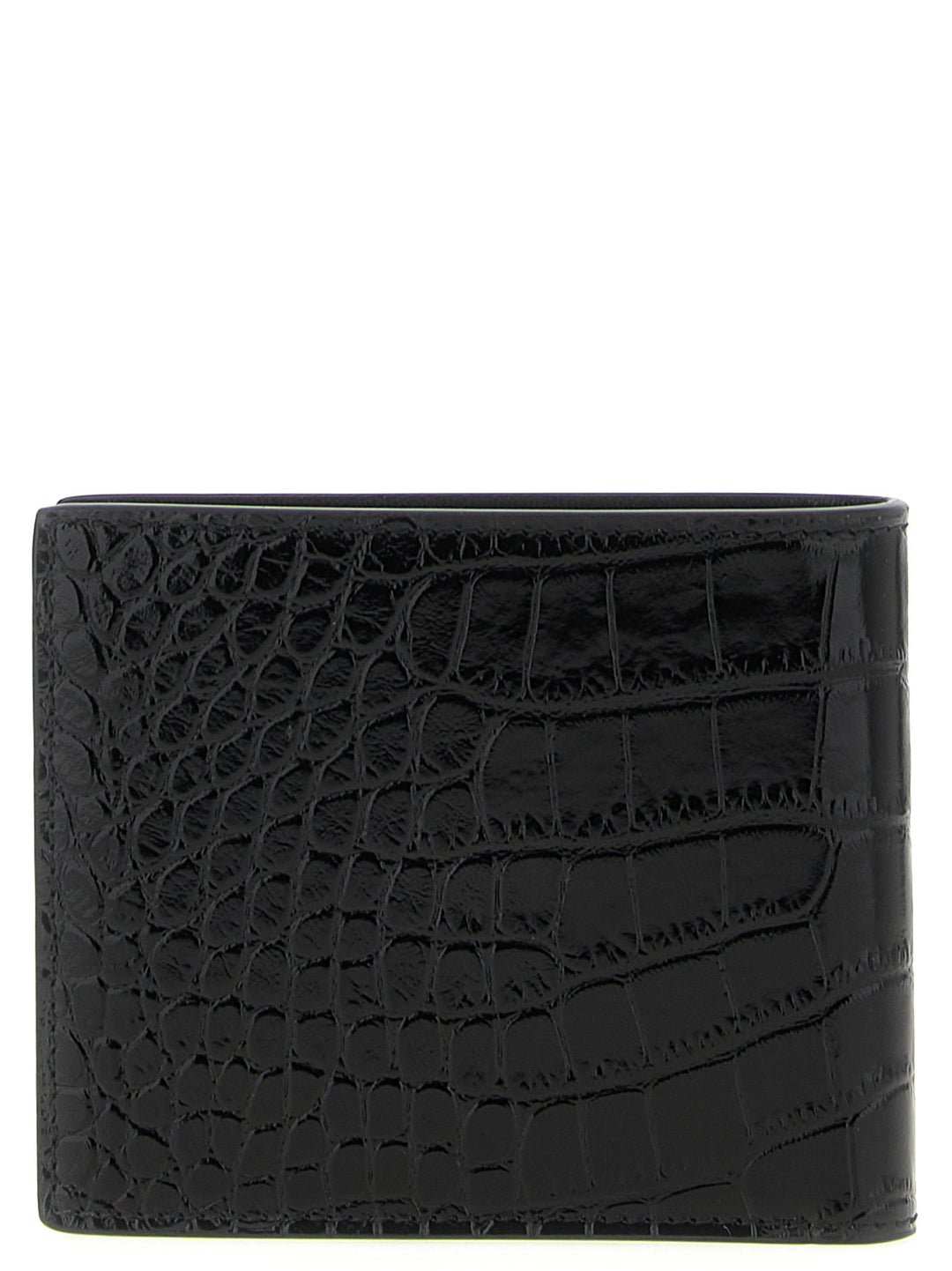 Tom Ford Crocodile Leather Wallet Portafogli - Nero | 9a04d4e74d17bd7260d91d9d8f1c307bff71c481
