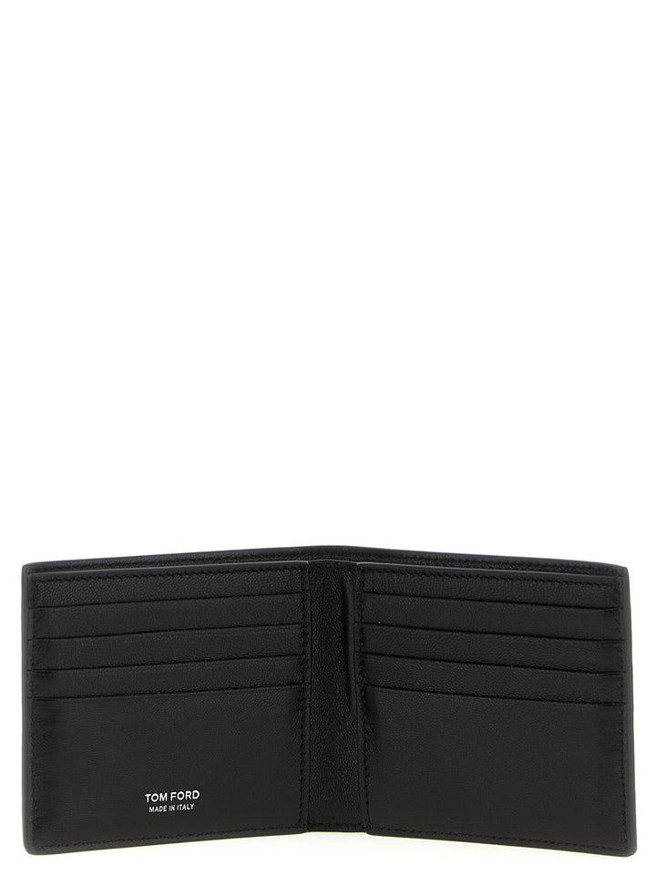 Tom Ford Crocodile Leather Wallet Portafogli - Nero | 4def4a74f6cd325ad2fcbbaa1c387057cebda8ca