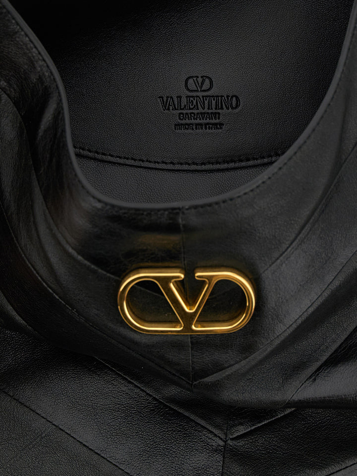 Valentino Garavani Hoboho Borse a Spalla e Tracolla - Nero | 2d1cceb955fb4a9e76b1f8297bae6d1b1fa4ce86