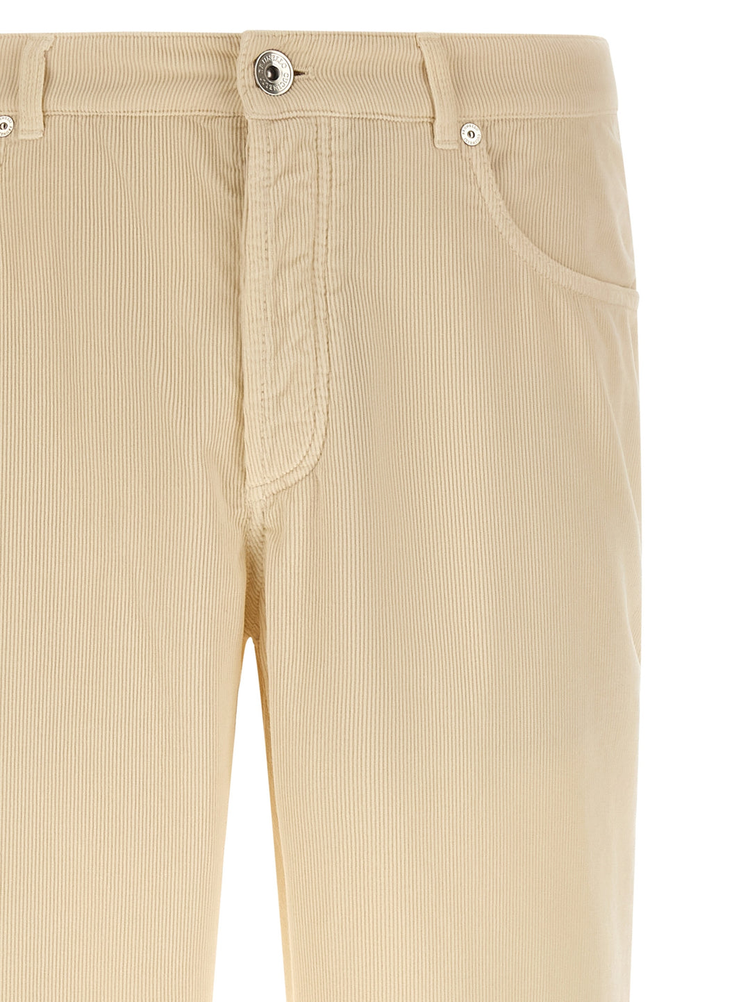 Brunello Cucinelli Corduroy Pantaloni - Beige | 007cb170d1632295550d90cba4c9022c60498aed