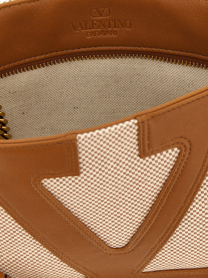 Valentino Garavani Viva Superstar Borse a Spalla e Tracolla - Marrone | 0e725e25dba60af8caa661c3f1b894fb160c371a