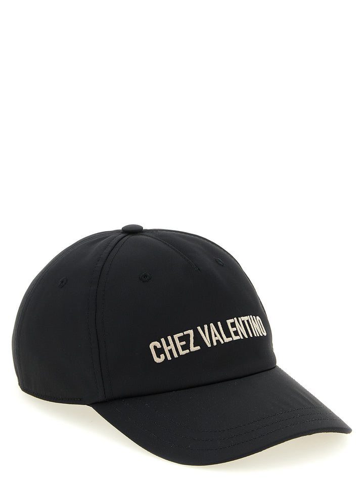 Valentino Garavani Chez Valentino Cappelli - Nero | d57f2b7964f4576ca0ce4764ff16e4ca2b4a1a53