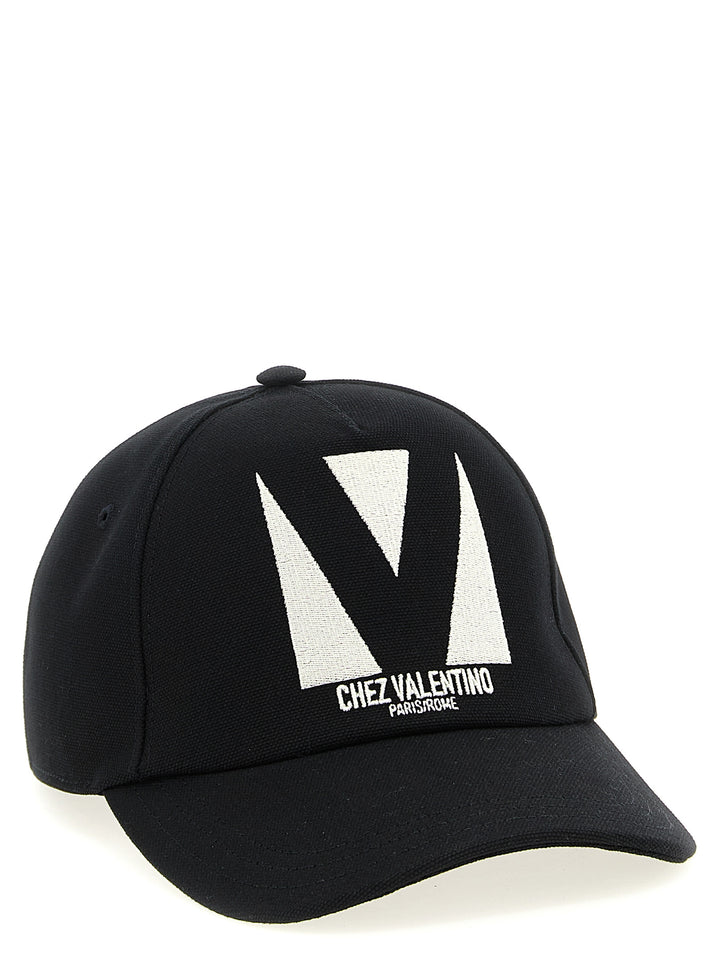 Valentino Garavani Chez Valentino Cappelli - Nero | 79a95ac3d8c4f2b4140eda040d587f5bfb145cb2