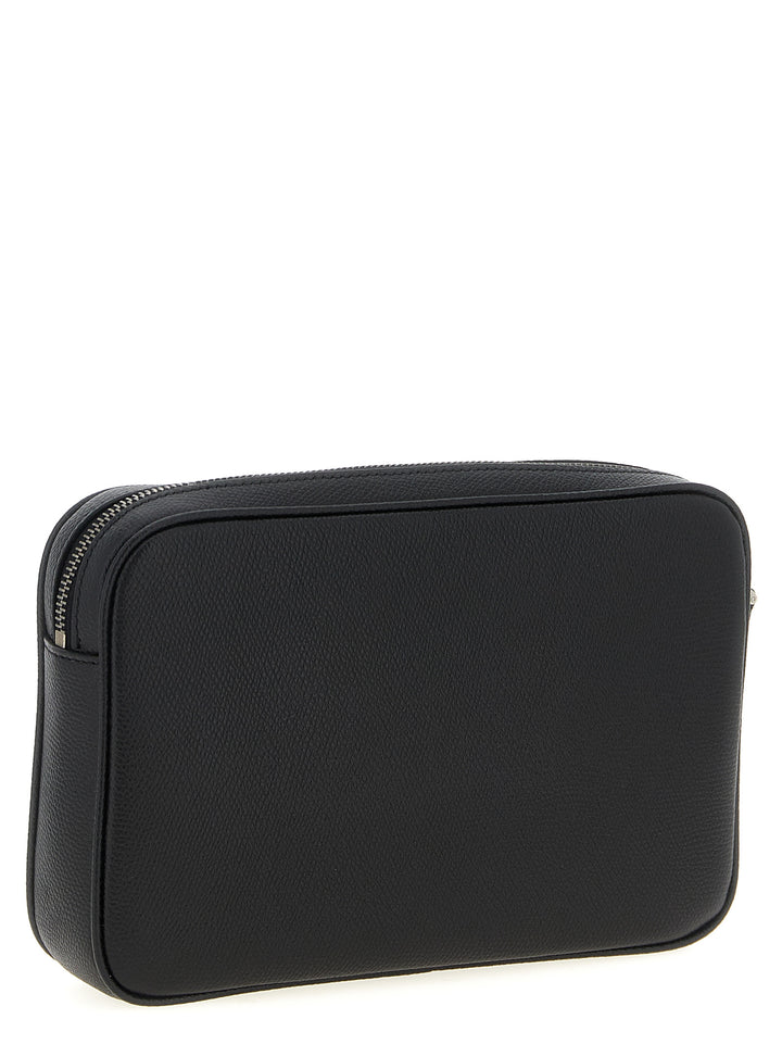 Valentino Garavani Valentino Garavani Vlogo Signature  Bag Clutch - Nero | e6abe27e5a3f33abbd4536f08e7c37991804a239