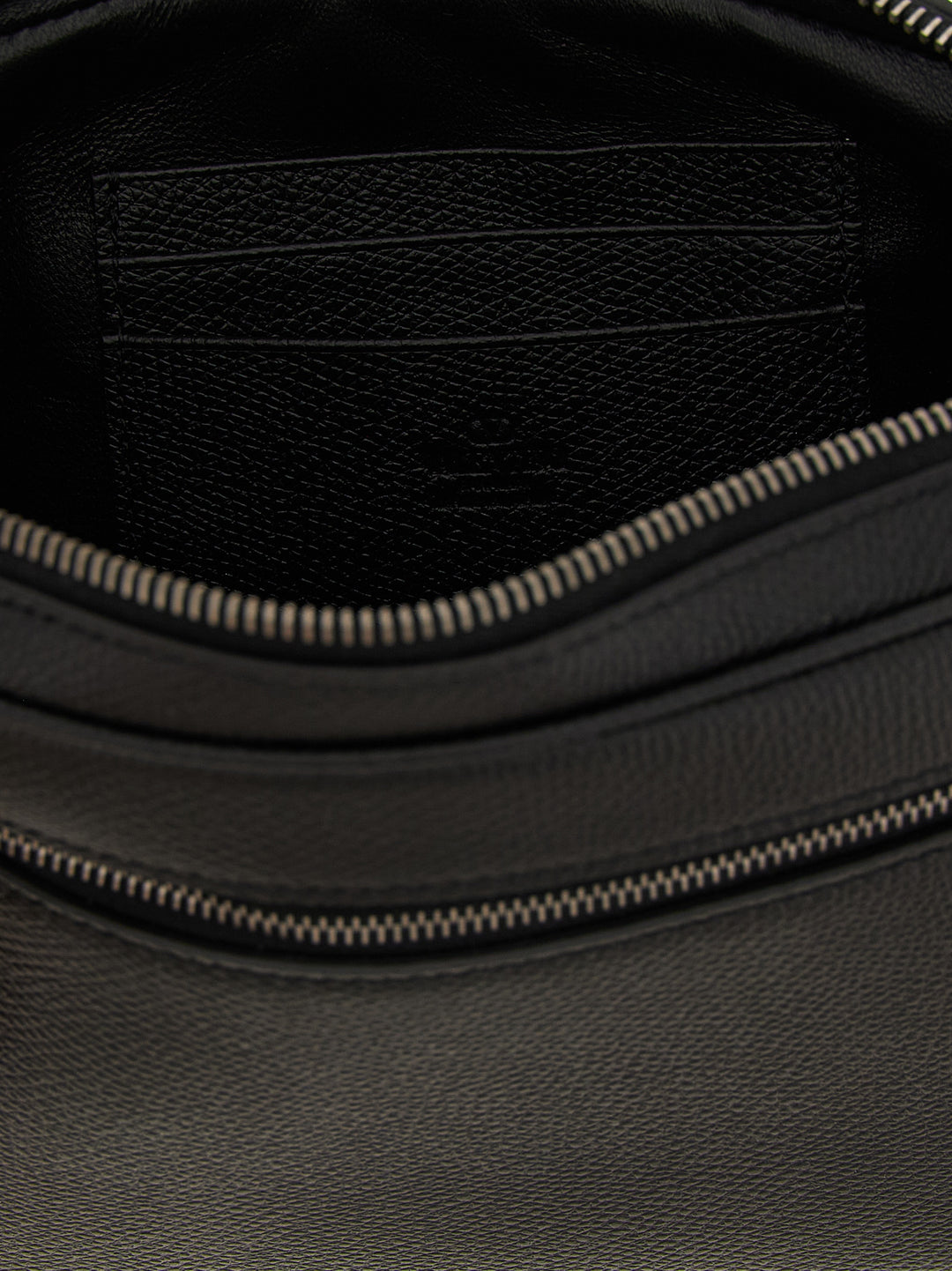 Valentino Garavani Valentino Garavani Vlogo Signature  Bag Clutch - Nero | 400102c5c45e01d73950b5be000cc22e5f37f79a