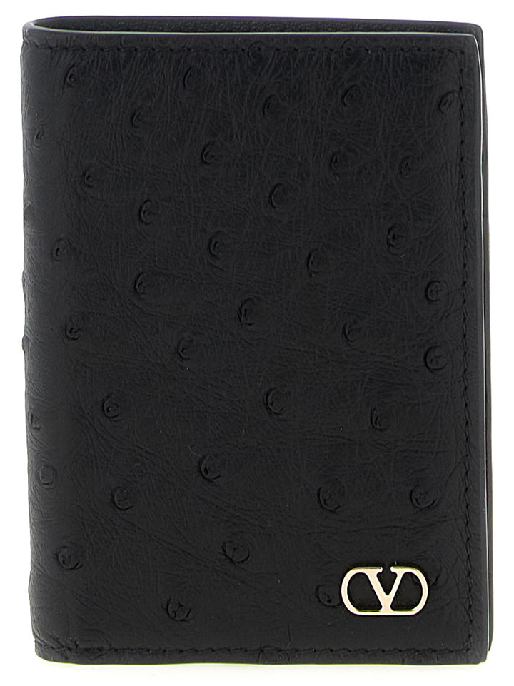 Valentino Garavani Valentino Garavani Vlogo Signature Cardholder Portafogli - Nero | 2405e08b99b1fe721ab106ae2b68c2385a58ad56