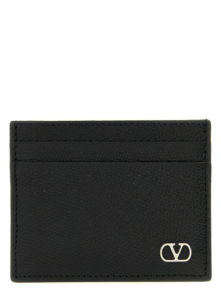 Valentino Garavani Valentino Garavani Vlogo Signature Cardholder Portafogli - Nero | 8ff67116e8f803fa8ccf2632440eb9f845531c74
