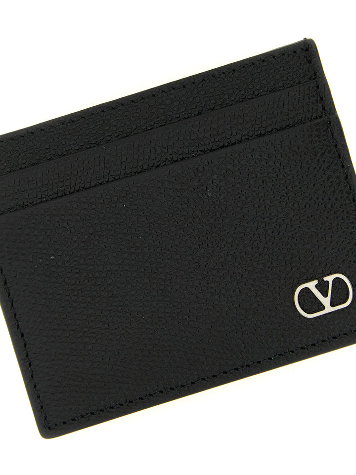 Valentino Garavani Valentino Garavani Vlogo Signature Cardholder Portafogli - Nero | 376ed43ea782d14e9931375e446233c607e317c6