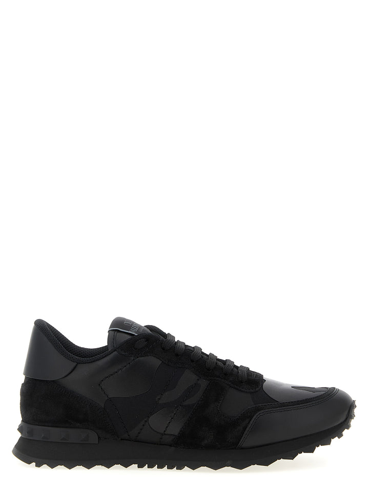 Valentino Garavani Rockrunner Sneakers - Nero | 08a1839bcadf8502633e43a9c4ef4918b0ec45a9
