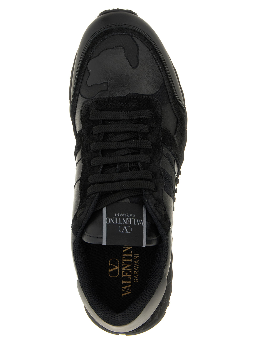 Valentino Garavani Rockrunner Sneakers - Nero | 43e788a56a8f78bfd7a08ae9f9945644d74d520f