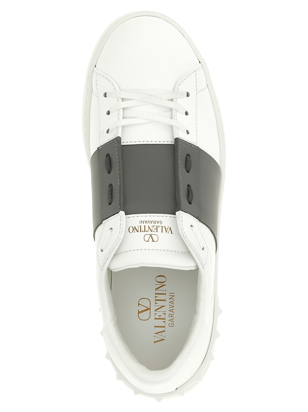 Valentino Garavani Open Sneakers - Grigio | cae8a43a0b92b4e2f125a8530786eb5d6d31e6c4