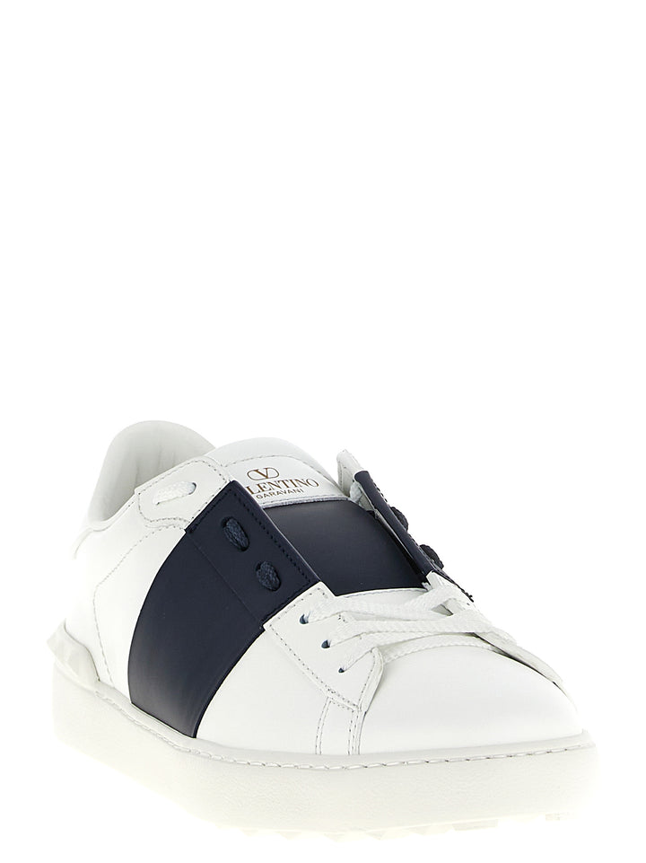 Valentino Garavani Open Sneakers - Blu | 75eebeeebe3381f7b02f0008dc6ba421d07b4bfc