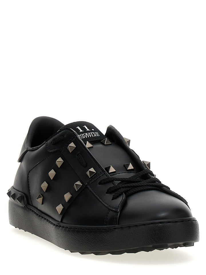 Valentino Garavani Rockstud Untitled Sneakers - Nero | a67f0d758c765a176f28cee43fc85fd1049a9106