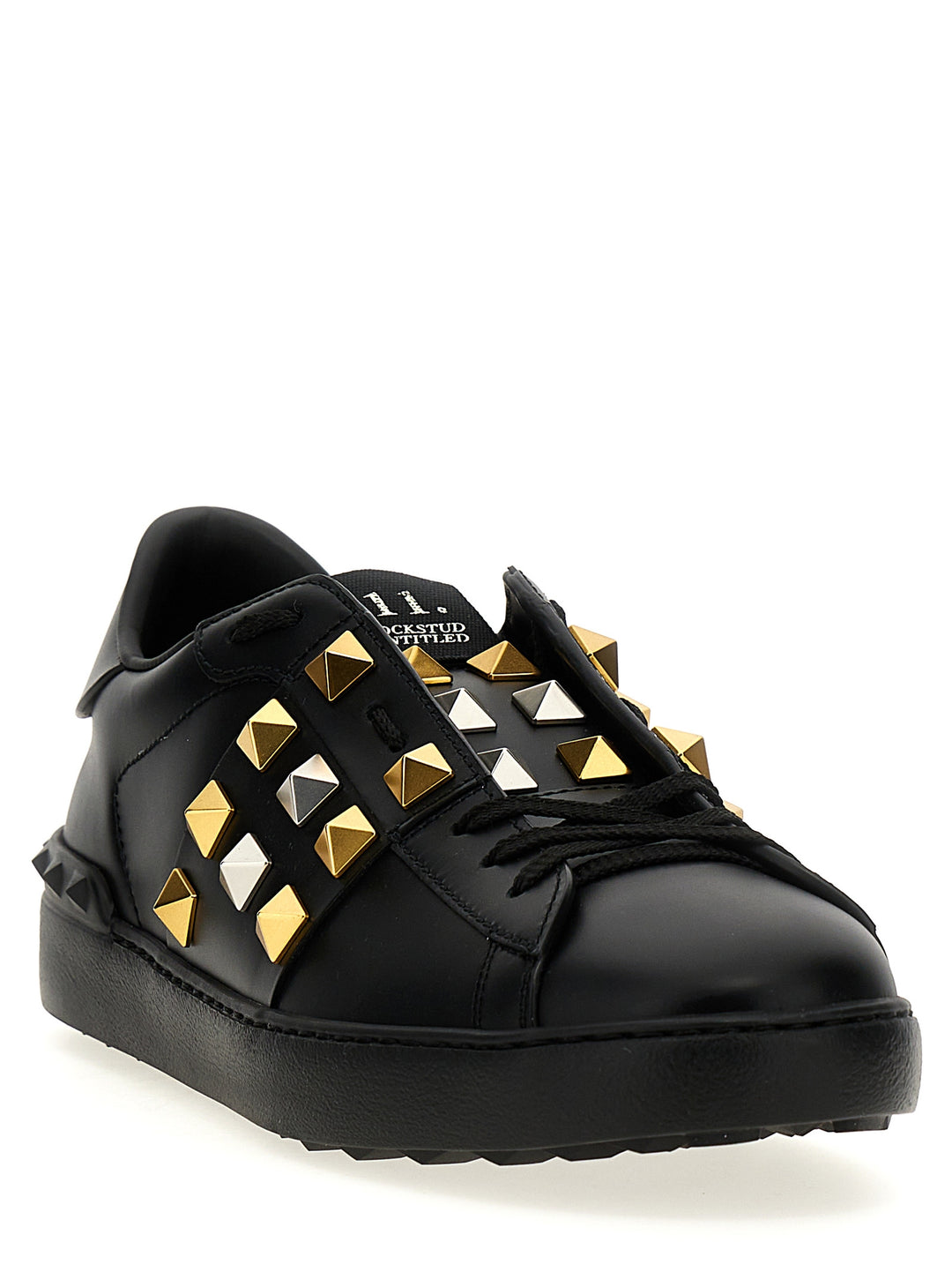 Valentino Garavani Rockstud Untitled Sneakers - Nero | 6a42d6ce54da31bad8b1a4c3953256599e5cc10a