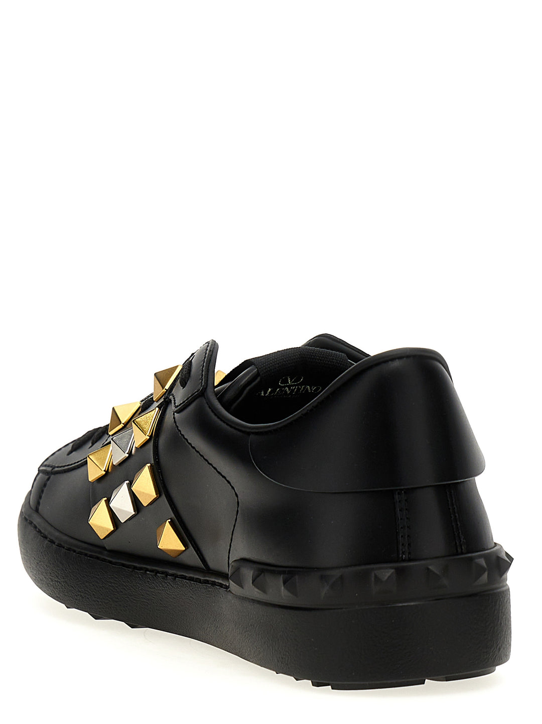 Valentino Garavani Rockstud Untitled Sneakers - Nero | 146139f3d2876060e210628dae5982ab15aab0ea