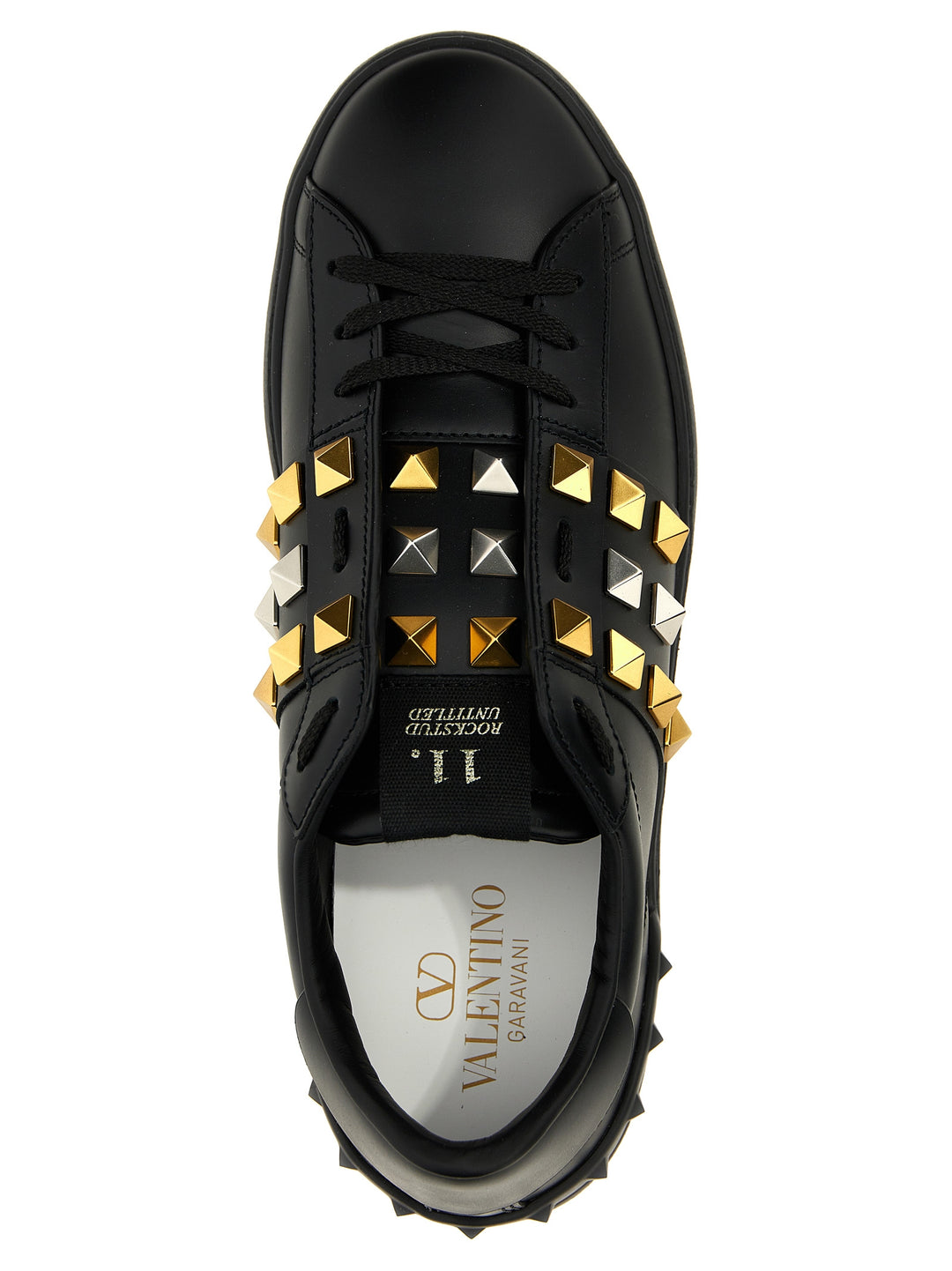 Valentino Garavani Rockstud Untitled Sneakers - Nero | 0966970708924fcfee13269037a74c0dd89b5e0e