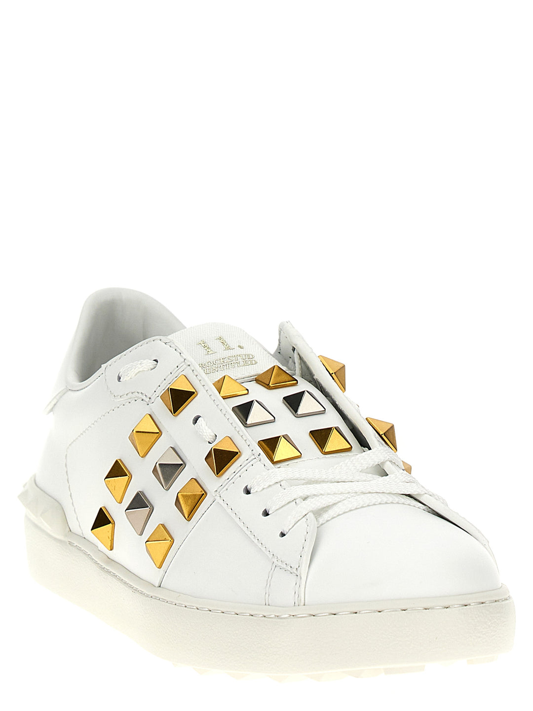 Valentino Garavani Rockstud Untitled Sneakers - Bianco | b418ccc539de5b6eb0caa7a7490b6a2ab3e5326f