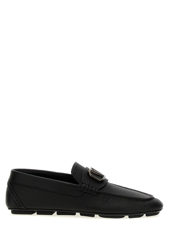 Valentino Garavani Vlogo Signature Mocassini - Nero | ccbc2a27fa2edffc26222b7f31f7359f9a0fd509