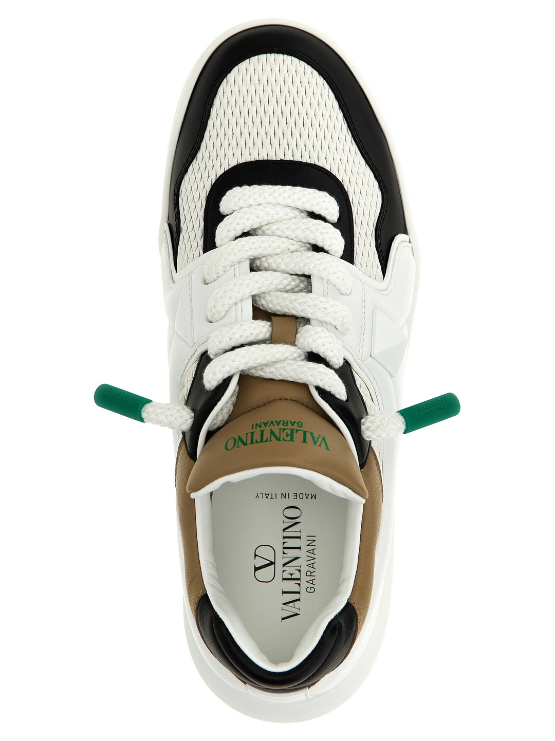 Valentino Garavani One Stud Xl Sneakers - Bianco/Nero | b78a8c0ae0c93c104113bdc1c5c511214841317f