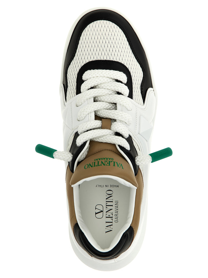 Valentino Garavani One Stud Xl Sneakers - Bianco/Nero | b78a8c0ae0c93c104113bdc1c5c511214841317f